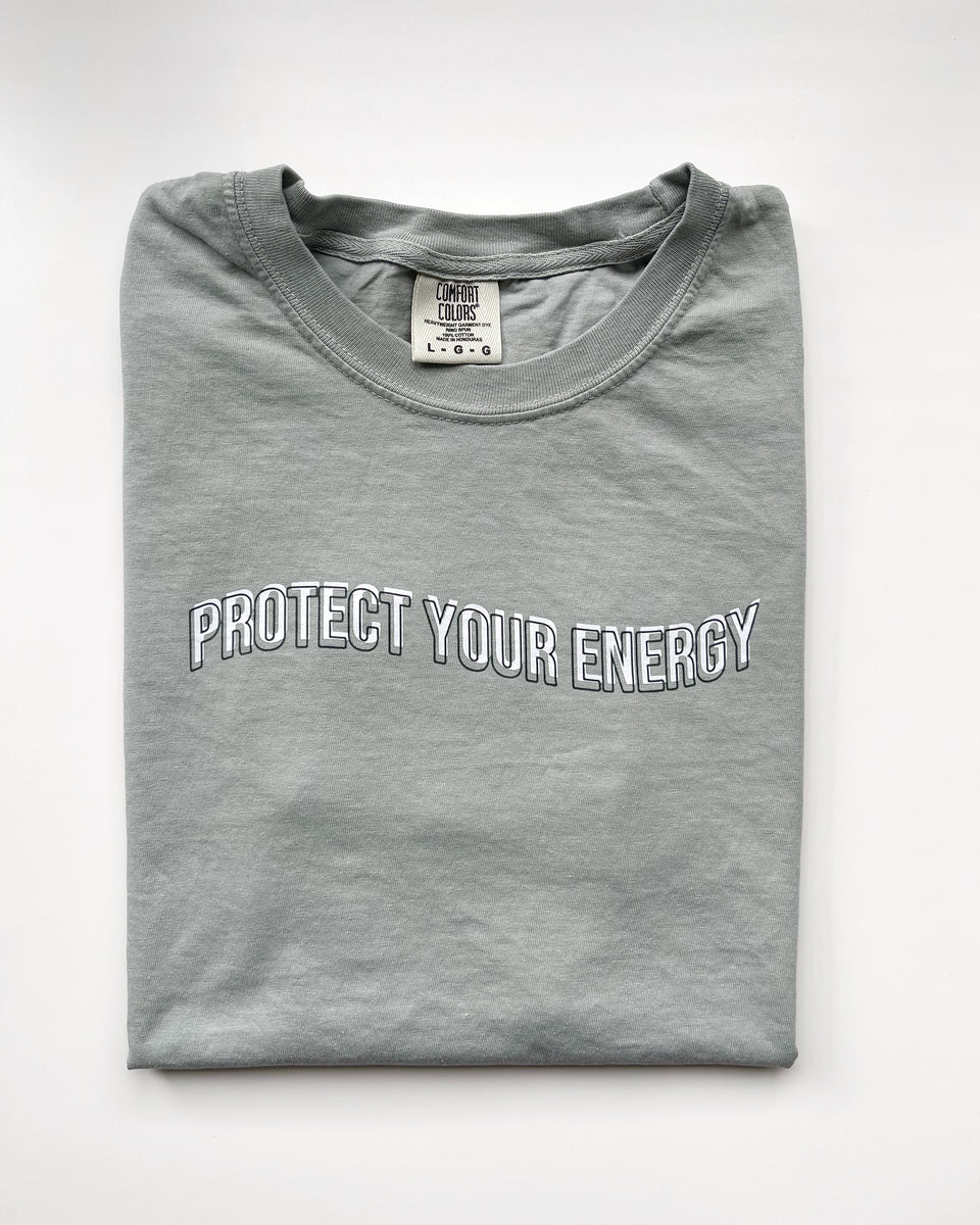 Protect Your Energy White Sage Tee/sage Smudge Shirt/smudge Shirt/witchy Sage  Shirt/herb Shirt/bruja Tee -  Canada