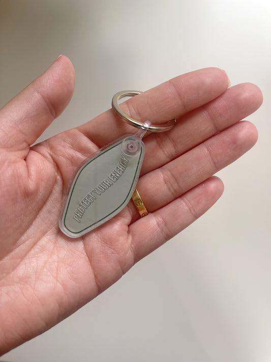 Protect Your Energy Mini Keychain